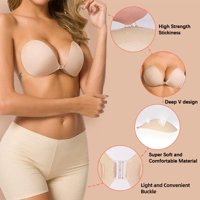 StickyBra® - Push Up Bra Strapless de Silicona