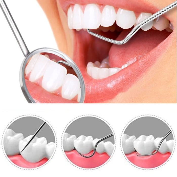 SteelPick® Juego de palillos de dientes de acero inoxidable