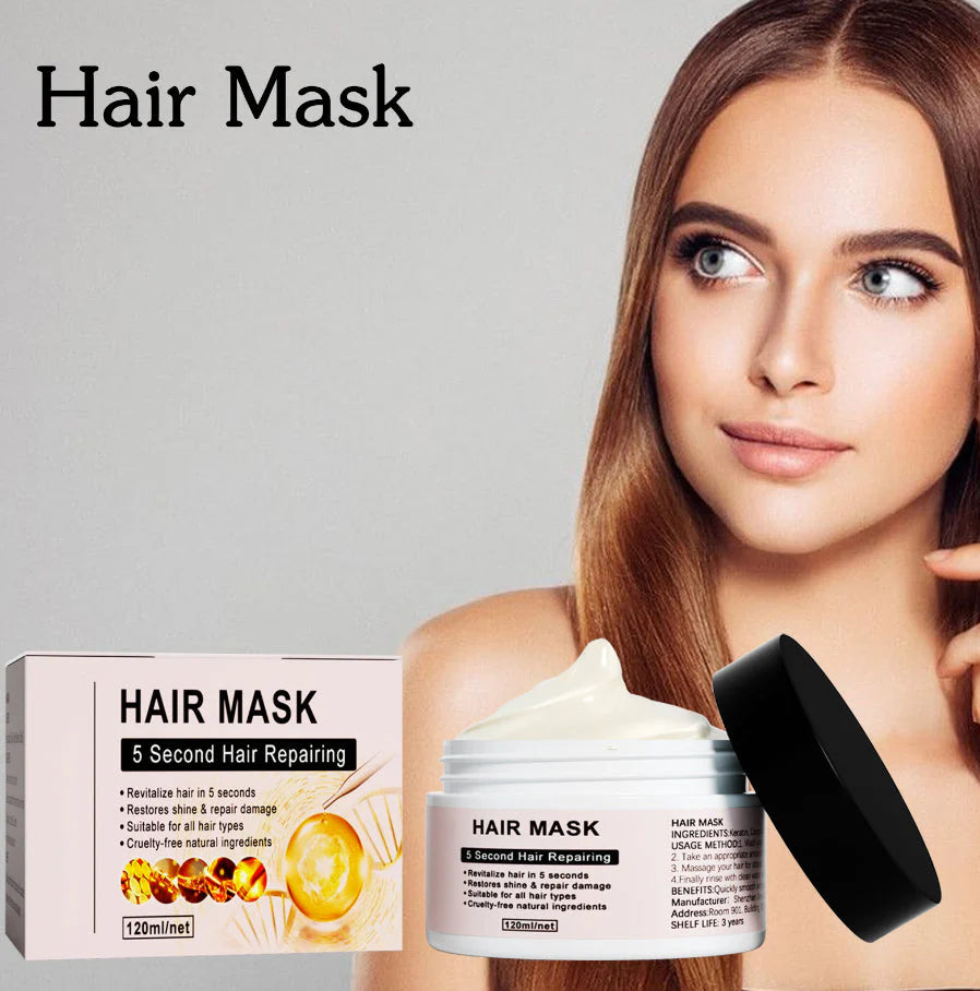 HairMask® Mascarilla capilar - Nutrición profunda en 15 minutos