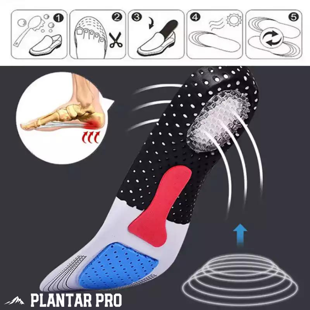 Plantar Pro™ - Plantillas Ortopédicas