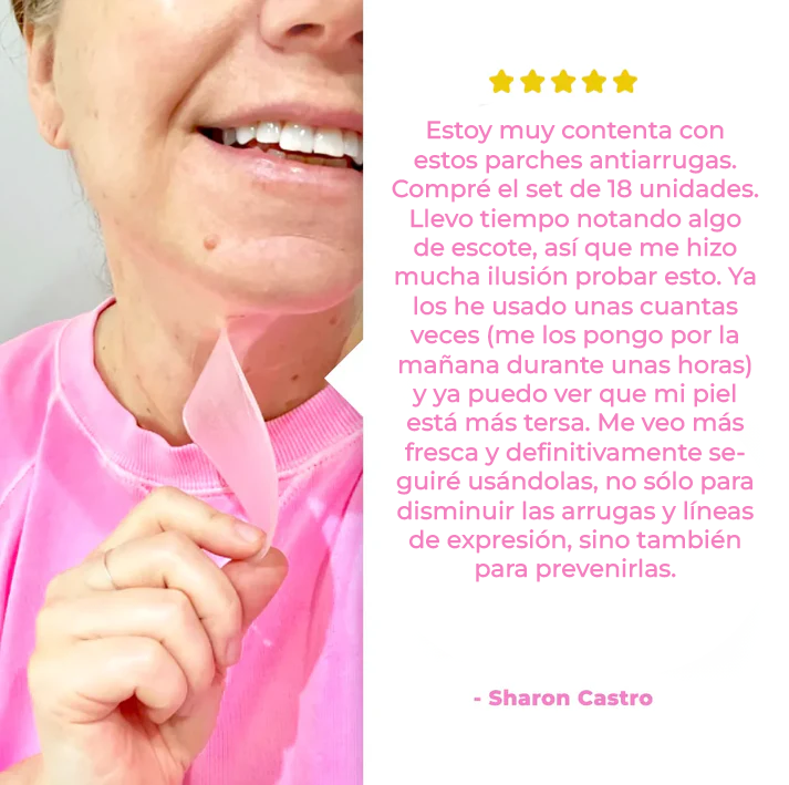 StopWrinkle® - Parches Rellenadores para Arrugas e Imperfecciones