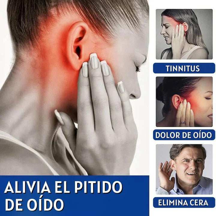 Tinnidrop® Spray auditivo - Elimina el tinnitus y el dolor de oído