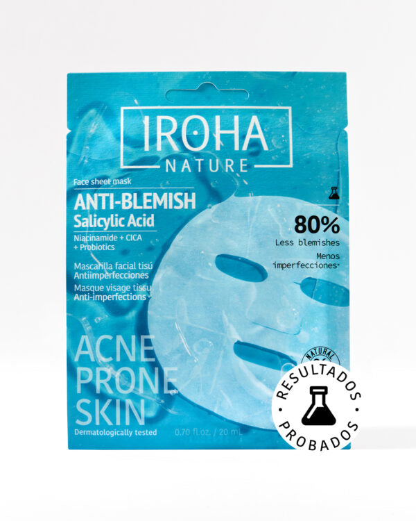 Iroha® - Mascarilla Anti-Imperfecciones con Ácido Salicílico