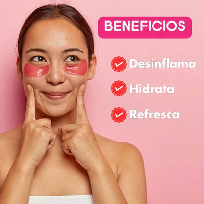 Pearl Lift® - Mascarilla de Colágeno para Ojeras con Ácido Hialurónico