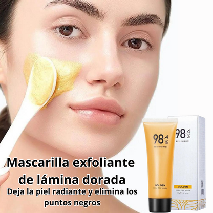 GoldenBeauty® - Mascarilla Exfoliante de Oro