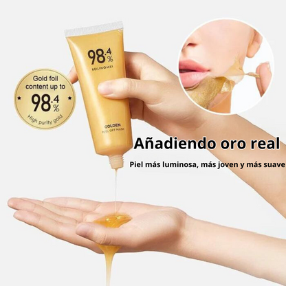 GoldenBeauty® - Mascarilla Exfoliante de Oro