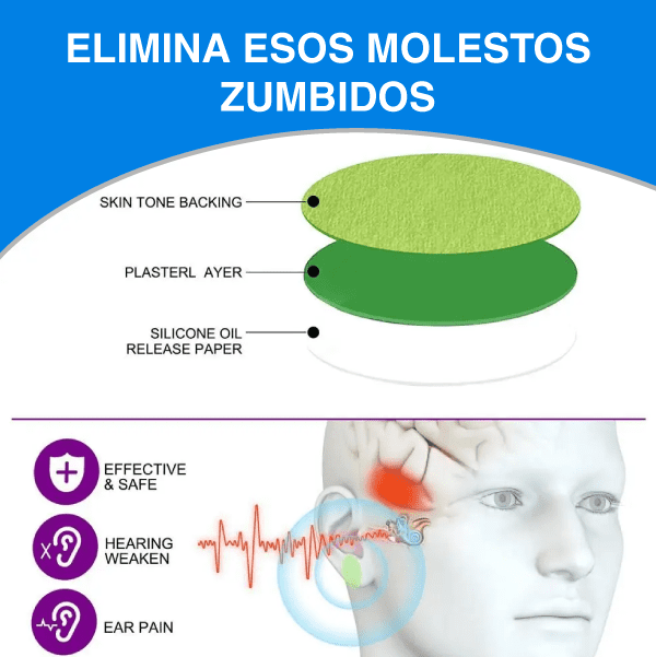 EarSilence® - Parche para Tinnitus