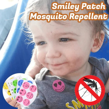 MoskiPatch™ Parche repelente de mosquitos Smiley