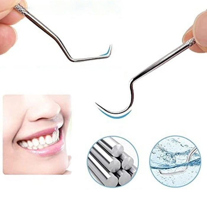 SteelPick® Juego de palillos de dientes de acero inoxidable